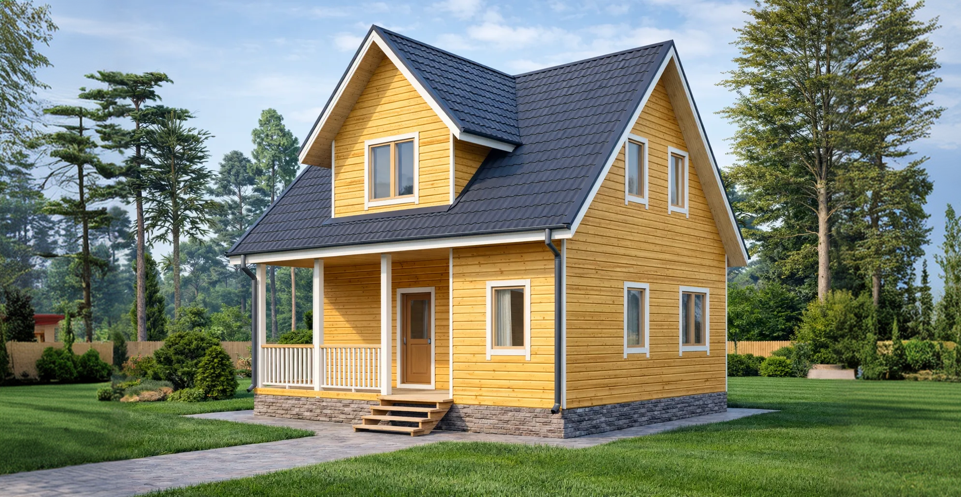 Дом из бруса