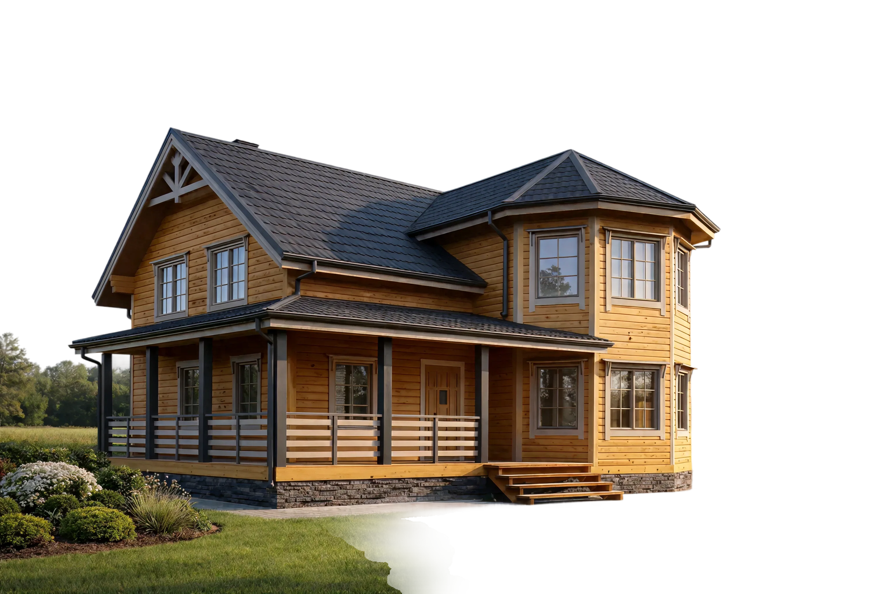 Дом из бруса